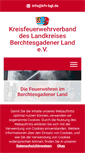 Mobile Screenshot of kfv-bgl.de